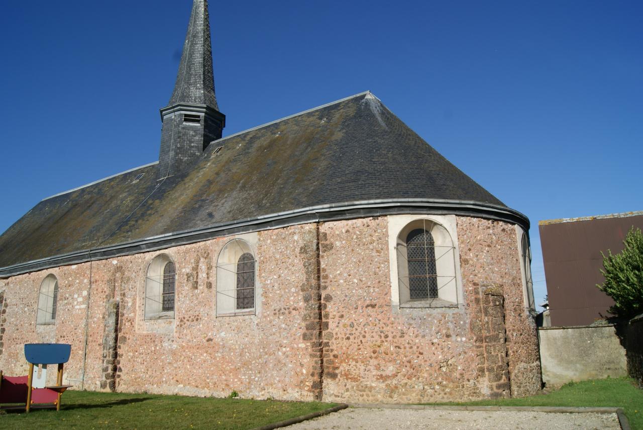 Arrière de l'église