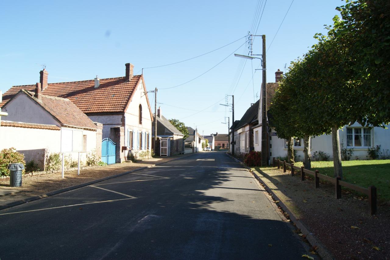 Rue de la République et place de Verdun